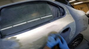 Из ЛОКАЛЬНОГО в ГЛОБАЛЬНЫЙ ремонт/рено логан/ подготовка к покраске/ГРУНТОВАНИЕ