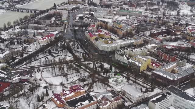 Псков с квадрокоптера