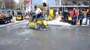 Заглаживающие машины по бетону