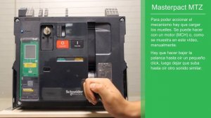 Operación básica de un Masterpact MTZ