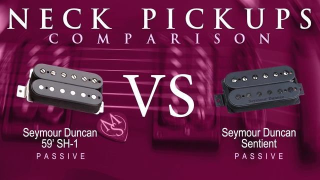 Seymour Duncan 59' SH-1 vs SENTIENT - Passive Neck Pickup Guitar Tone Comparison Demo смотреть онлайн