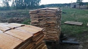 Шиндель, гонт.