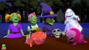 Chumbala Chumbala - Spooky Scary Skeletons Song | Halloween Kids Songs By Hoopla Halloween