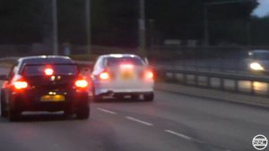 630HP Mitsubishi Evo V- LAUNCHES & ANTILAG!