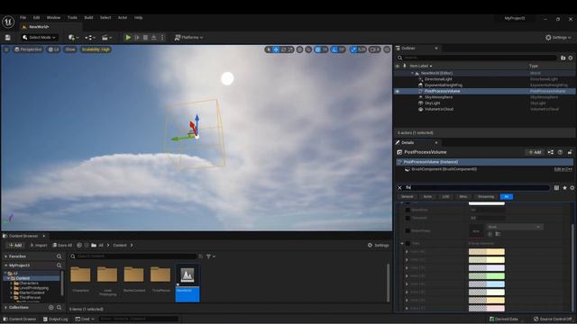 [UE5] Настраиваем блики на солнце. Lens Flare смотреть онлайн