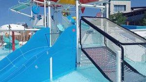 Детская платная Аква-Зона ТЦ "Мандарин", Адлер, 2023г.