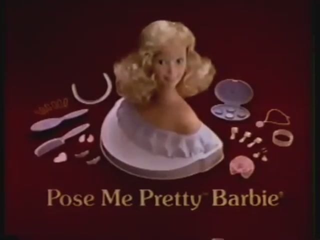 1983  Реклама куклы Барби Маттел Pose me pretty Barbie