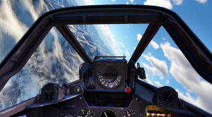 Первый вылет на штурмовике Meteor F Mk.8 Reaper в VR шлеме в War Thunder.