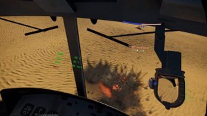 War Thunder VR Helicopter Gameplay 2023