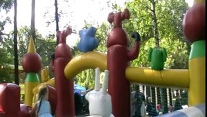 Детские аттракционы на ВДНХ. Куда пойти с ребенком на выходных.