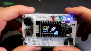 TTGO T Display (ESP32) - Space Shooter game- free code