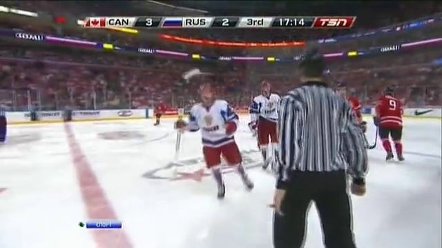 Гол М.Кицына в ворота сборной Канады. Финал МЧМ смотреть онлайн