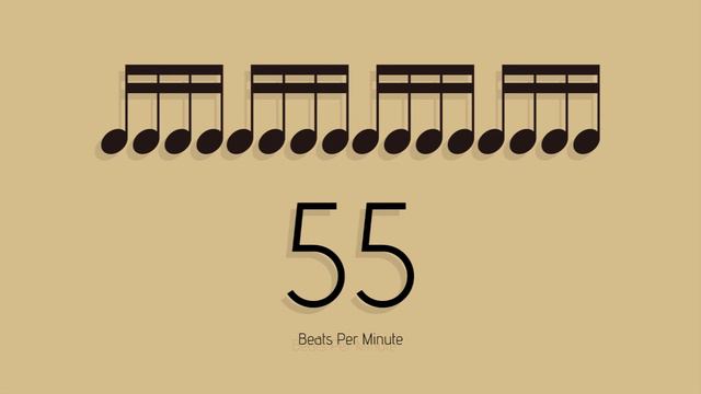 BPM = 55　メトロノーム - metronome - 16分 смотреть онлайн