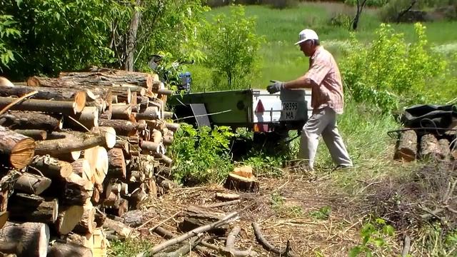 Самодельный минитрактор, отчет за два года работы / Homemade Mini Tractor