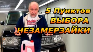 5 Пунктов выбора незамерзайки от Юрия Сидоренко