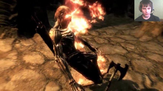 Skyrim: Драконий предел - Жирный паучишка смотреть онлайн