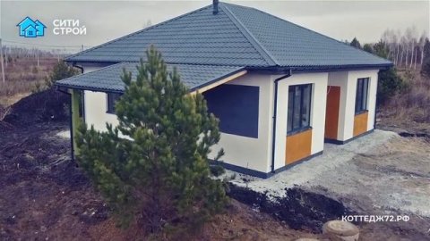 Строительство дома в Лето-парке. 92 м². Ситистрой