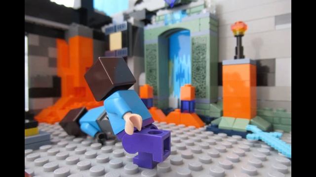 LEGO MINECRAFT DAY-4 =HEROBRINE'S ATTACK= смотреть онлайн