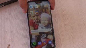 Неоригинальный дисплей на Honor 10 с функцией отпечатка пальца. Ремонт разбитого смартфона.