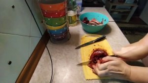 Жареная голова горбуши.Это очень вкусно!