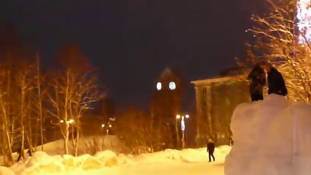 Бой курантов Биг Бэна в Кировске (Мурманская область) смотреть онлайн