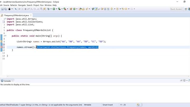 HCL Java8 Coding Interview Question Answers смотреть онлайн