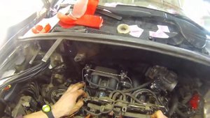 LEXUS  RX300 1MZ-FE монтаж газових форсунок STAG W03