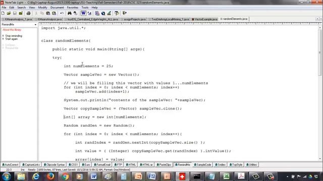 Populating a one dimensional array and two dimensional array with random elements in a given range