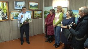 Открытие выставки "Симфония красок"