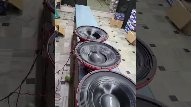 b plus speaker ka testing 400w