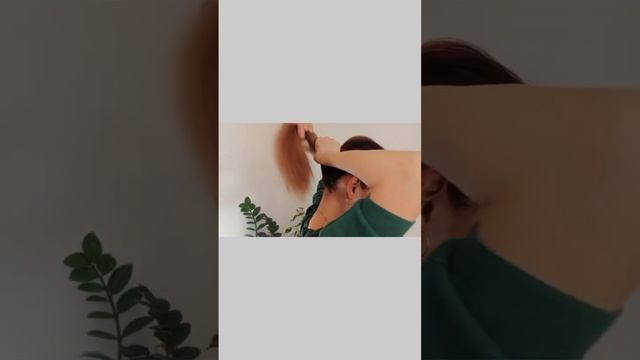 Объемный хвост #причёска #прическинакаждыйдень