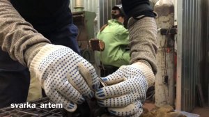 Сварка турбины