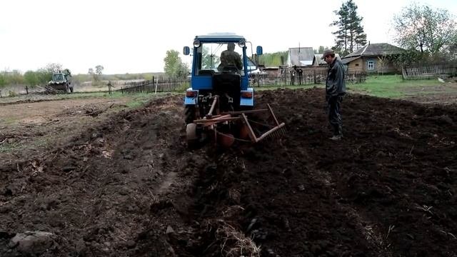 Повторная вспашка целины