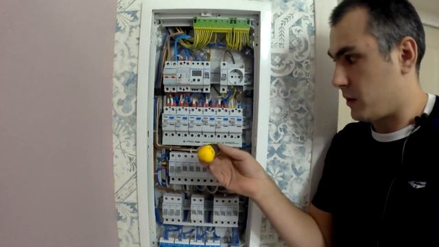 Электромонтаж  и электрический щиток.