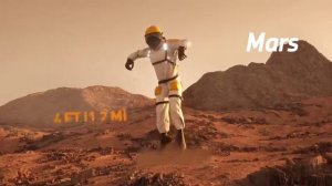 как вы сможете прыгнуть на разных планетах