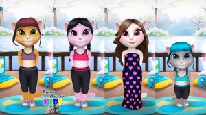 СВИДАНИЕ КОШЕЧКИ МИЛЫ Моя говорящая Анджела ЧЕТЫРЕ КОШЕЧКИ # 27