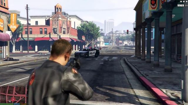 GTA 5 Shoot Vehicles Away v1.1 смотреть онлайн