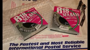 Посылка вес  плетеного шнура Kureha Seaguar R18 Sea Bass PE 150м