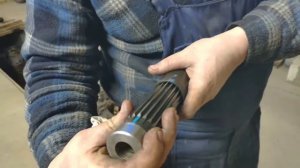 Усиленная шлицевая часть на кардан Ховер.