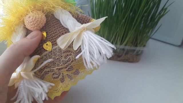 Весенний гном крючком