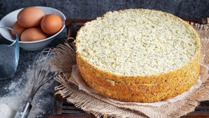 МАКОВЫЙ БИСКВИТ нежнейший маковый бисквит для торта