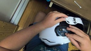 LS2 Valiant2. Ремонт механизма и сборка шлема с гарнитурой.