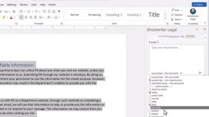 Meet your new #legalassistant with integrated #ChatGPT in Microsoft Word