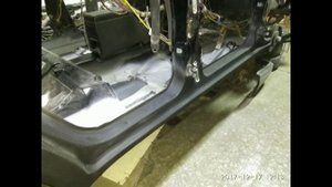 Мерседес С180 w202 95гв Ремонт порог и днища Часть 2