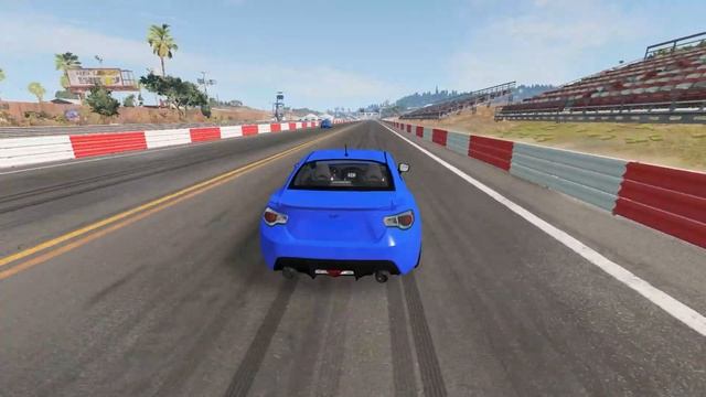 Drag Racing # 10 Ford Focus RS VS Subaru BRZ - BeamNG Drive смотреть онлайн