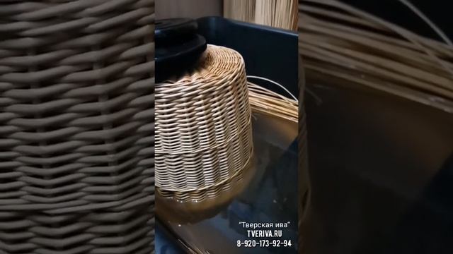 Тверская ива. Большому кораблю - большое плавание! Творческие моменты в плетении корзины из ивы. смотреть онлайн