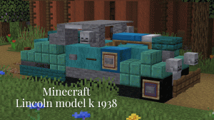 Minecraft Lincoln model K 1938 (Классический автомобиль в Майнкрафт)