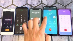 Five incoming Calls Meizu M3s /IPhone X/ Samsung S10e / S8 /Black Fox Android Vs iOS