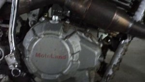 холодный запуск мотоленд тт250 в +15