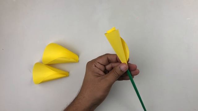 3D Beautiful Paper Flower Making | Home Decor | Paper Crafts For School | Paper Flowers | Easy Craf